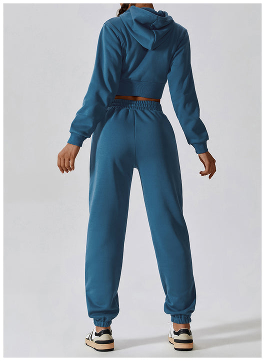 Pantalones Deportivos de Terciopelo Polar para Mujer - Corte Recto y Cómodo - Image 18