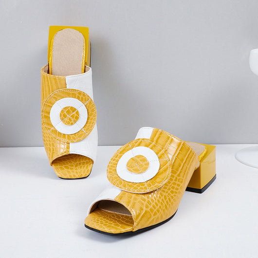 Sandalias y Pantuflas Tipo Pez para Mujer Talla Grande - Primavera Verano - Image 17
