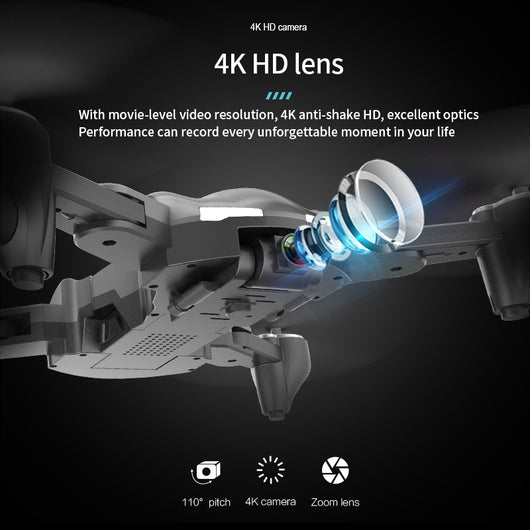 Dron 4K Ultra HD con Cuatro Ejes de Estabilización - Image 3