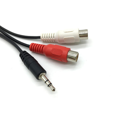 Cable Adaptador de Audio 3.5mm a 2 RCA Hembra - Image 4