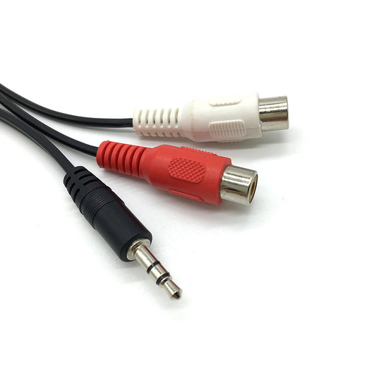 Cable Adaptador de Audio 3.5mm a 2 RCA Hembra - Image 4