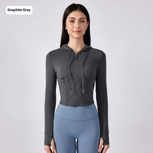 Sudadera Deportiva con Capucha Control de Cintura y Efecto Reductivo - Image 8