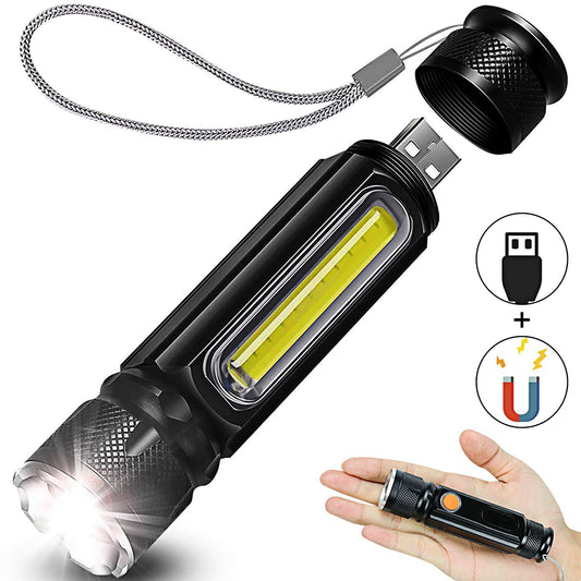 Linterna LED Multifuncional Recargable
