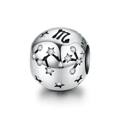 Dijes de Plata 925 Signo Zodiacal Acuario para Pulseras - Image 10