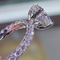 Anel Feminino de Moda Joias Elegante Cristal Strass para Mulheres Acessórios Anel de Noiva Festa Presente Prata 925 10