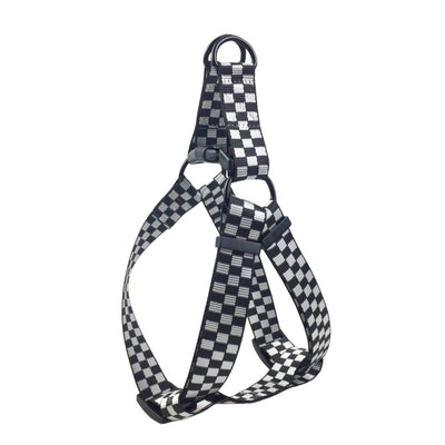 Arnés de Pecho y Espalda con Diseño Tartán para Perros - Image 7