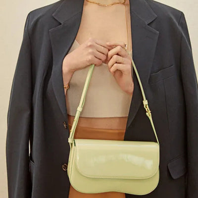 Bolso Retro Axilar Brillante Versátil para Verano - Image 8