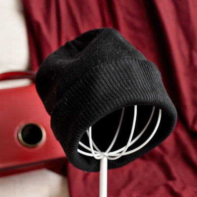 Gorro Tejido de Color Liso - Comodidad y Estilo - Image 13