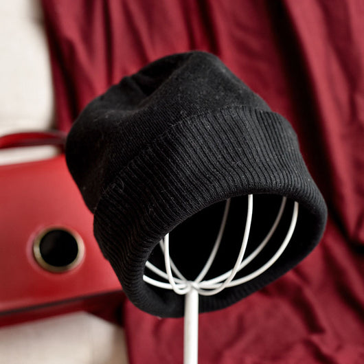 Gorro Tejido de Color Liso - Comodidad y Estilo - Image 13