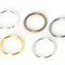 Kit Completo de 200 Anillos Metálicos para Trenzas, Rastas y Accesorios de Cabello