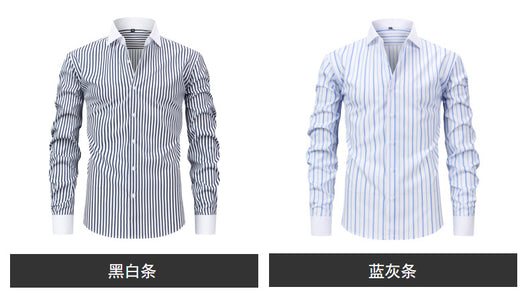 Camisa Ejecutiva de Manga Larga con Cuello Windsor, Stretch y Resistente a Arrugas - Image 16