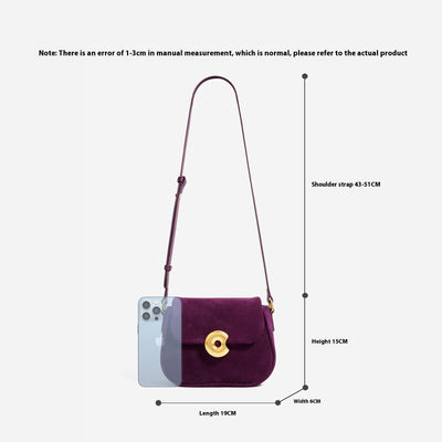 Bolso Bandolera de Cuero Genuino Estilo Retro Clásico Unisex - Image 3