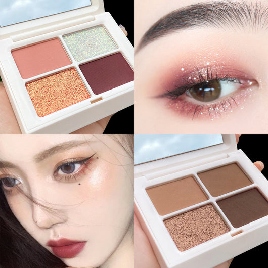 Paleta de Sombras en Cuadrícula Mate con Tonos Tierra - Image 2