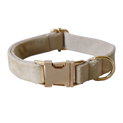 Collar de Terciopelo Nude para Mascotas - Image 2