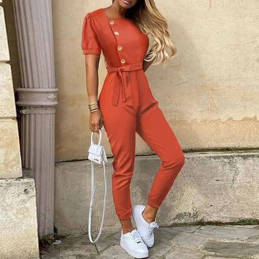 Jumpsuit con Solapa Estampada - Image 10