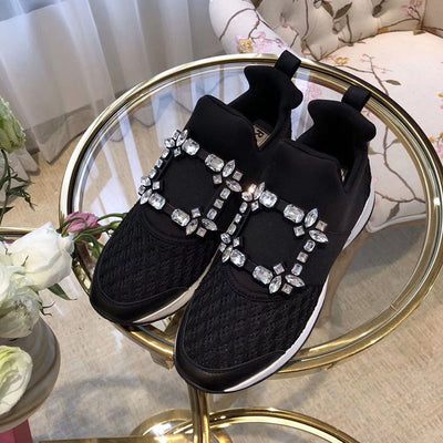 Zapatos Papá con Hebilla Cuadrada y Strass para Mujer - Image 6