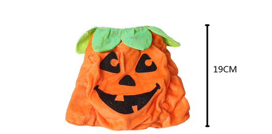 Disfraz de Gato Halloween con Decoración de Calabaza y Hojas Verdes - Image 10