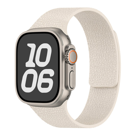 Correa Magnética para iWatch S10 Patrón Litchi Silicona Suave - Image 5
