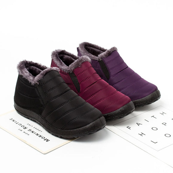 Botas de Nieve Impermeables Antideslizantes Cálidas
