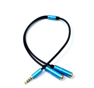 Cable Divisor de Audio 3.5mm SIANCS – Adaptador Distribuidor de Auriculares 1 Macho a 2 Hembra