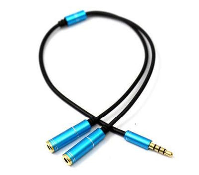 Cable Divisor de Audio 3.5mm SIANCS – Adaptador Distribuidor de Auriculares 1 Macho a 2 Hembra - Image 2