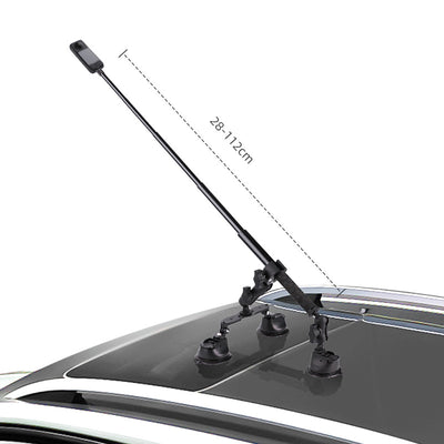 Soporte Panorámico con Ventosa para Cámara y Raqueta en Techo de Auto - Image 3