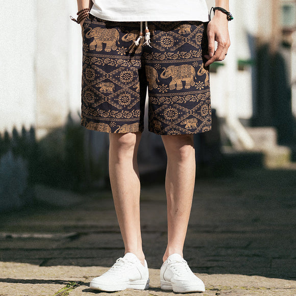 Pantalones Casuales Talla Grande para Hombre con Cierre de Cordones y Corte Recto