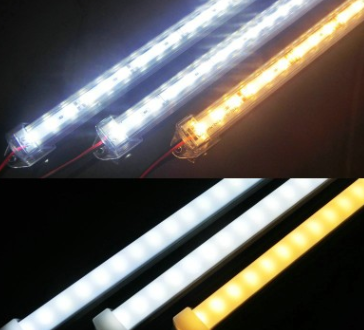 Barra de Luz LED SMD5630 50cm 36 Luces DC12V con Cubierta Protectora - Image 3