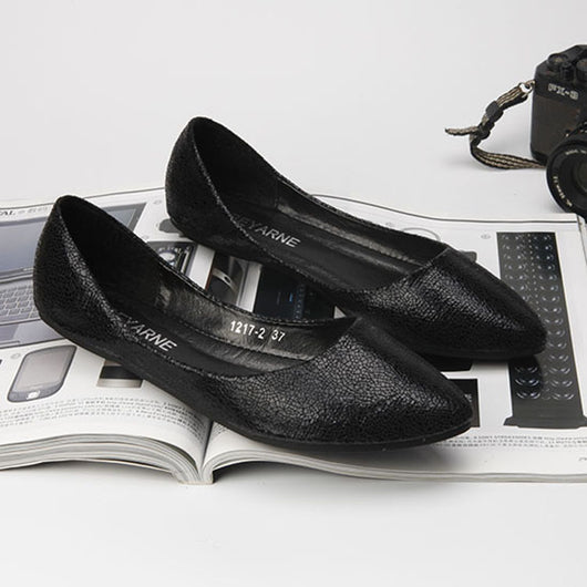 Zapatos Planos Puntiagudos Versátiles - Diseño Minimalista Chic - Image 4