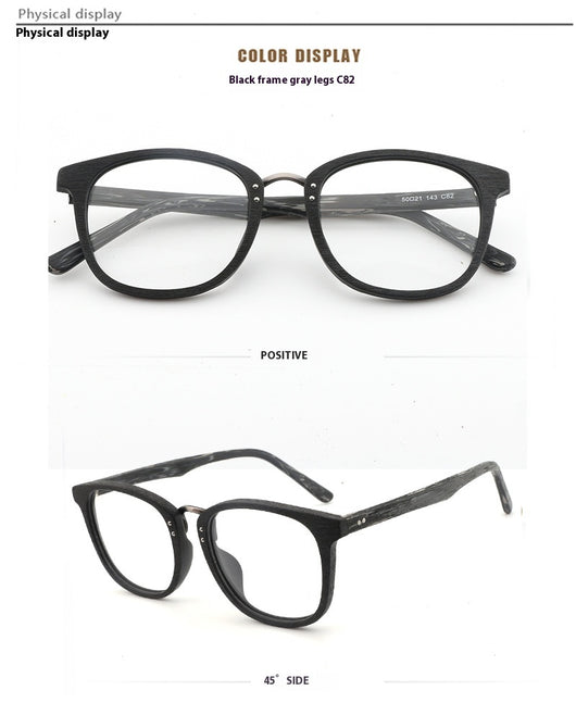 Lentes Marco Grande Efecto Madera - Image 14