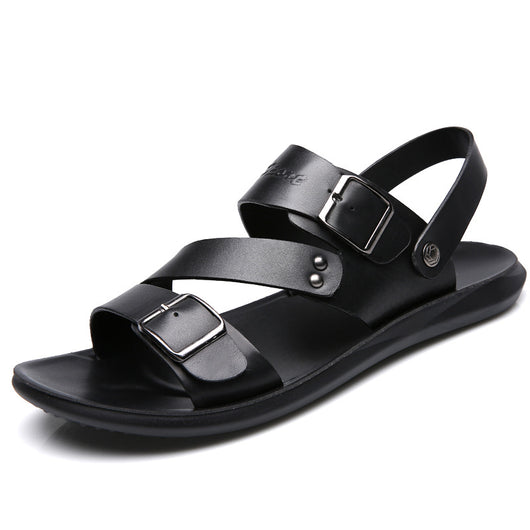 Sandalias y Pantuflas de Piel para Hombre - Image 6