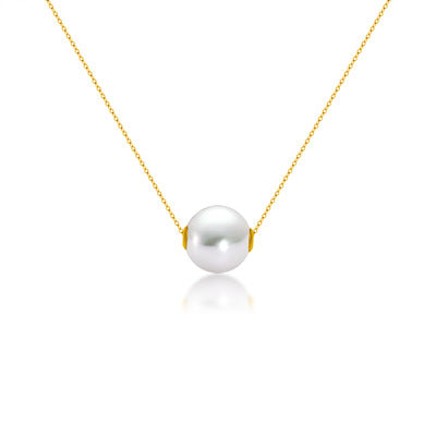 Collar de Perla en Clavícula