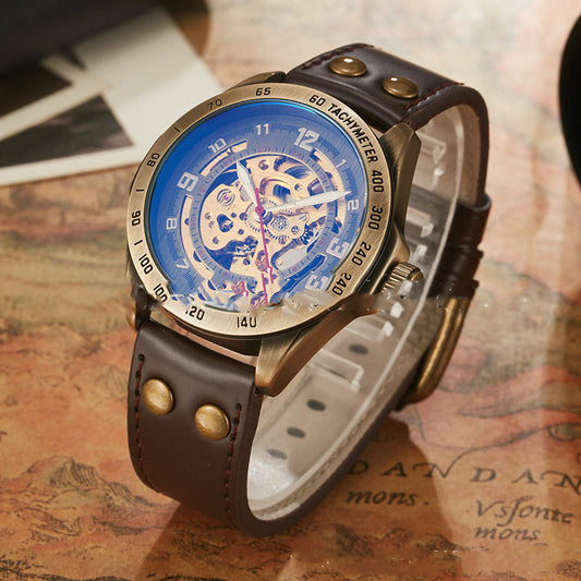 Reloj Mecánico Automático Esqueleto de Precisión - Image 2