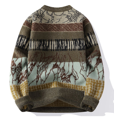 Suéter Básico Cuello Redondo para Hombre - Otoño e Invierno - Image 8