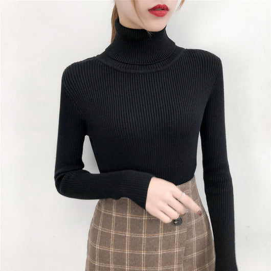 Suéter Cuello Alto Tejido Base - Image 19
