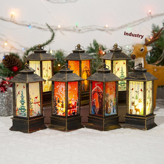 Lámpara Navideña LED Portátil Santa Claus - Luz Decorativa a Batería para Interior y Exterior - Image 2