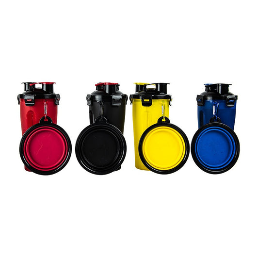 Comedero Portátil Plegable para Perros con Bebedero Colgante - Image 5