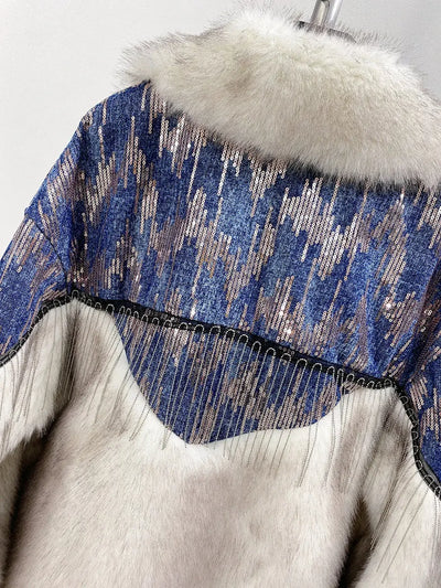 Abrigo Largo de Lana de Cordero para Mujer - Diseño Elegante y Cálido - Image 35