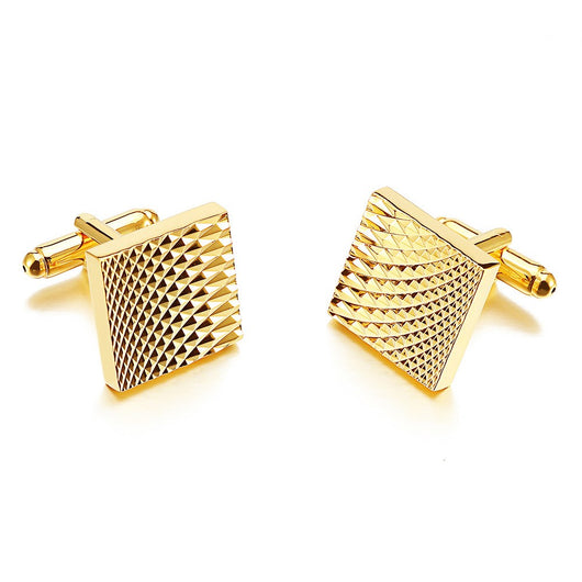 Gemelos de Oro 18K para Hombre - Elegancia Profesional - Image 6