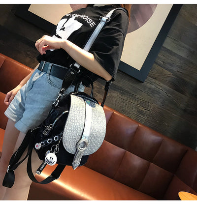 Mochila Convertible 2 en 1 para Mujer - Bolsa de Viaje Multifuncional - Image 9