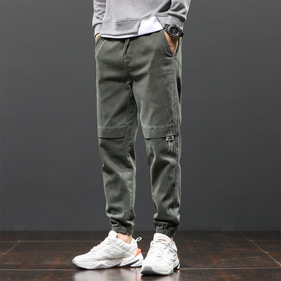 Pantalones Overol Holgados de Pierna Recta para Hombre - Image 10