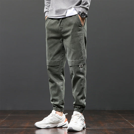 Pantalones Overol Holgados de Pierna Recta para Hombre - Image 10