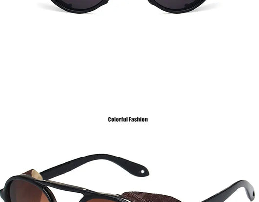 Gafas de Sol Steampunk Marco Grande Antivienta - Image 16