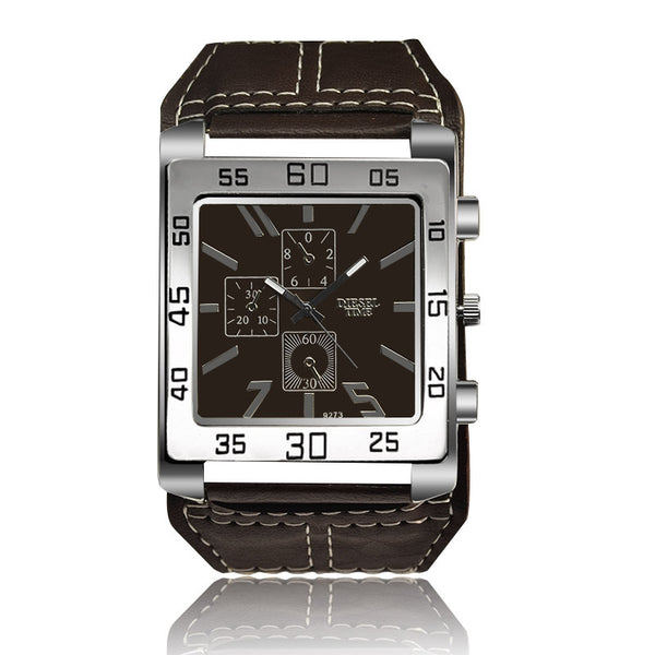 Reloj Deportivo Militar Cuadrado de Acero