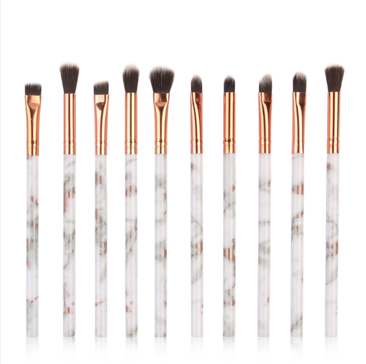 Set de 10 Brochas de Maquillaje Profesional Multifunción