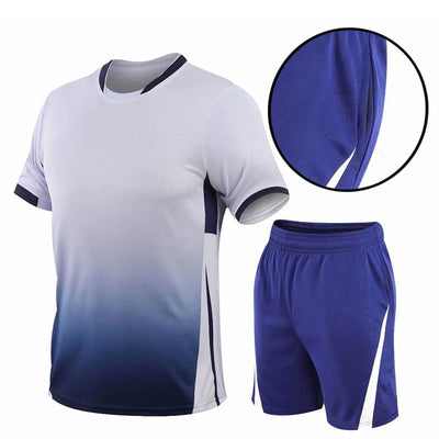 Conjunto de Verano Hombre: Camiseta Degradado Digital + Shorts Talla Grande - Image 4
