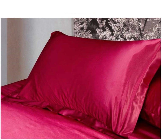 Funda de Almohada Satén Seda Simulada - Suavidad Premium - Image 9