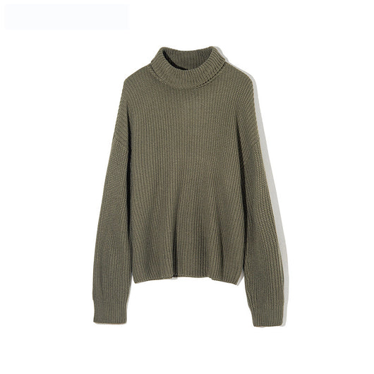 Suéter de Cuello Alto Manga Larga para Mujer - Image 16