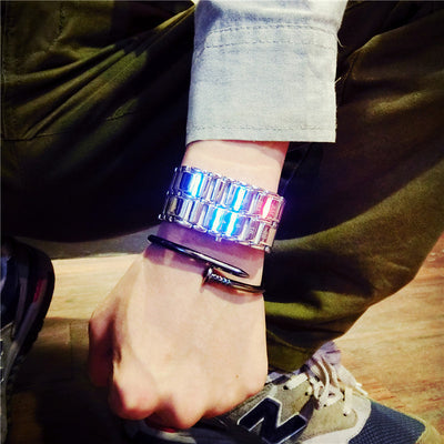 Reloj Digital LED Unisex - Pulsera Electrónica de Pareja Moderna - Image 7
