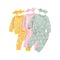 Conjunto Infantil Estampado Crisantemo para Bebé y Niño
